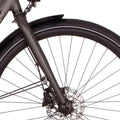 Cortina Vorderradgabel E-Mozzo Eclips schwarz matt