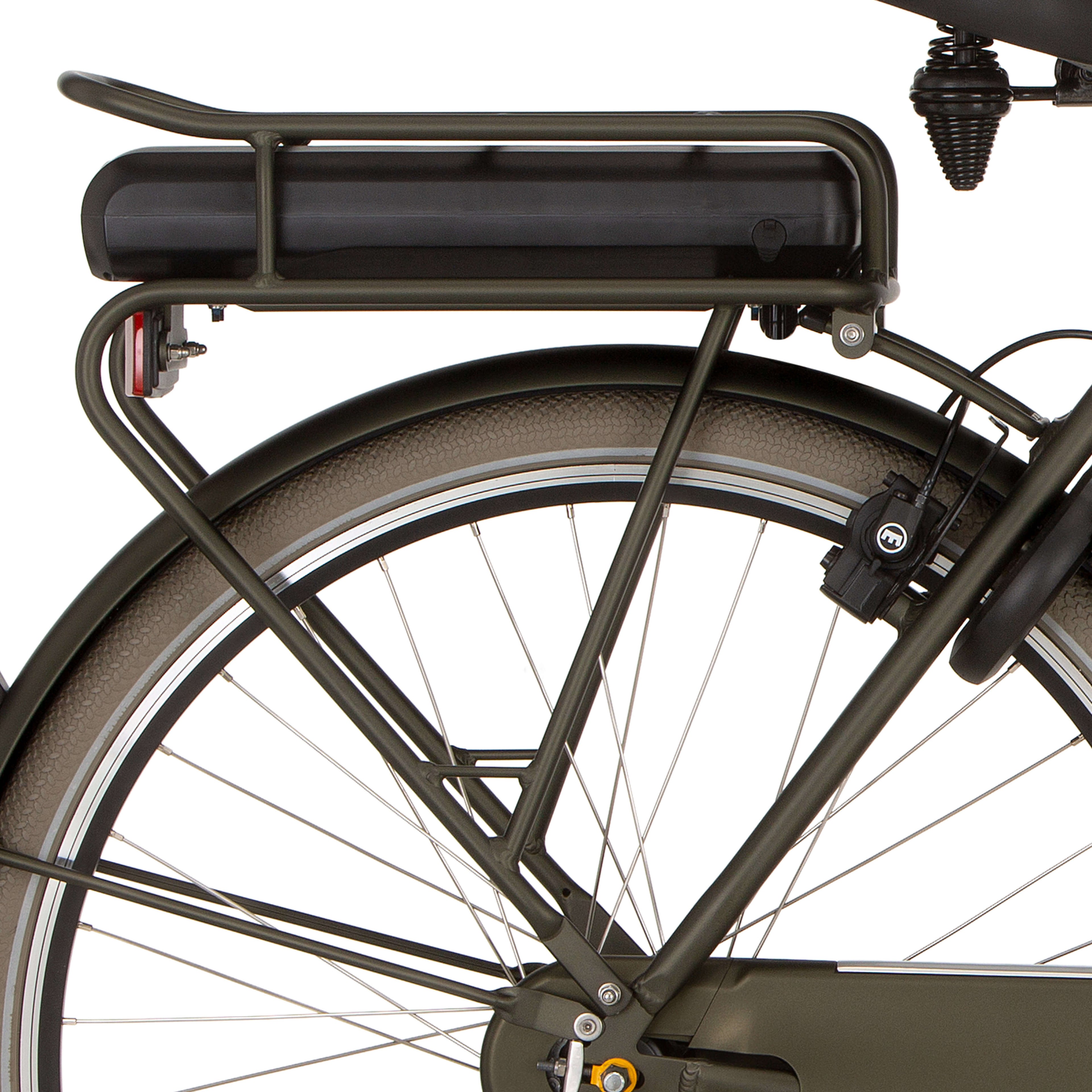 Cortina Gepäckträger e-u4 Bafang Eleganz Grün Matt