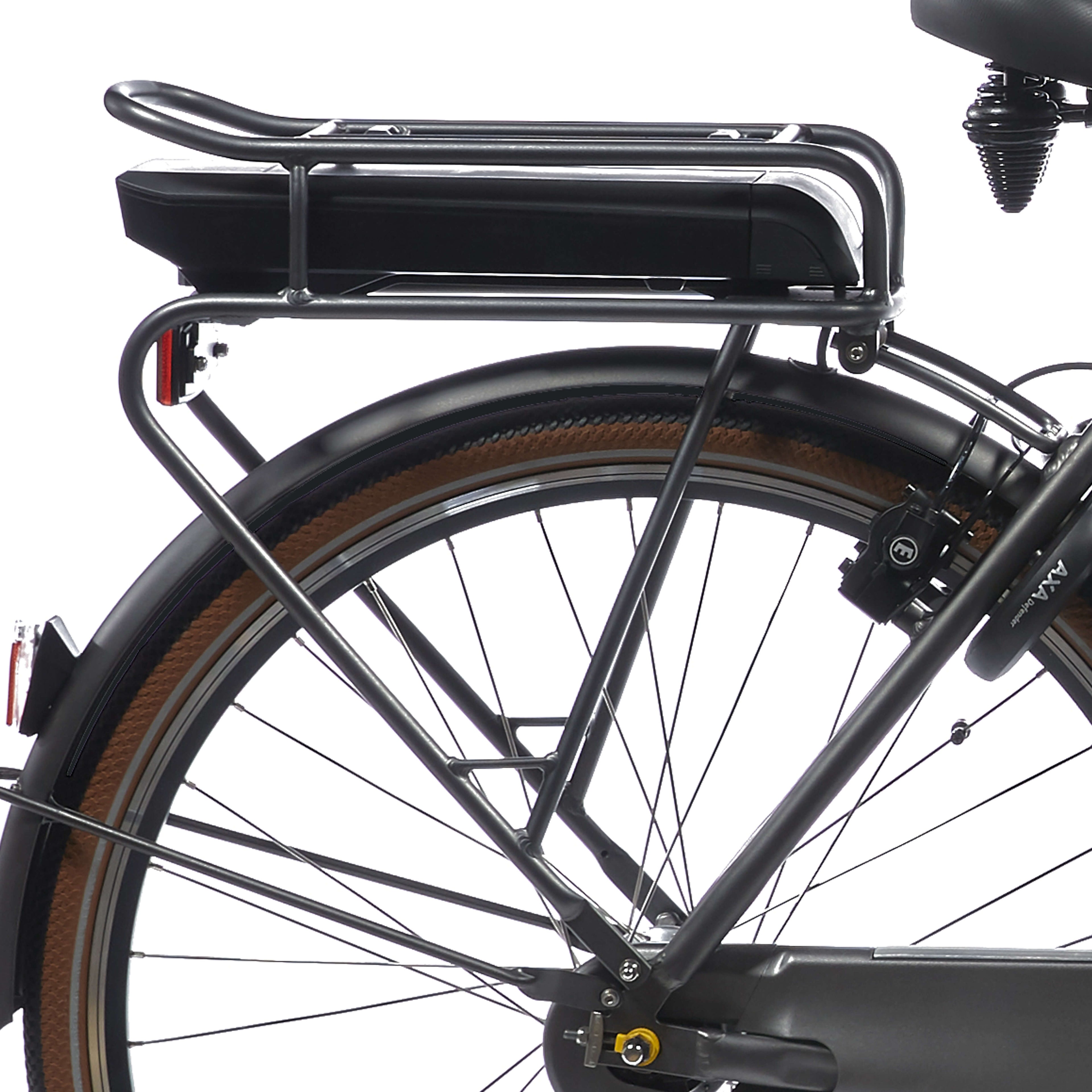 Cortina Gepäckträger E-U4 Bosch Eclips Schwarz Matt