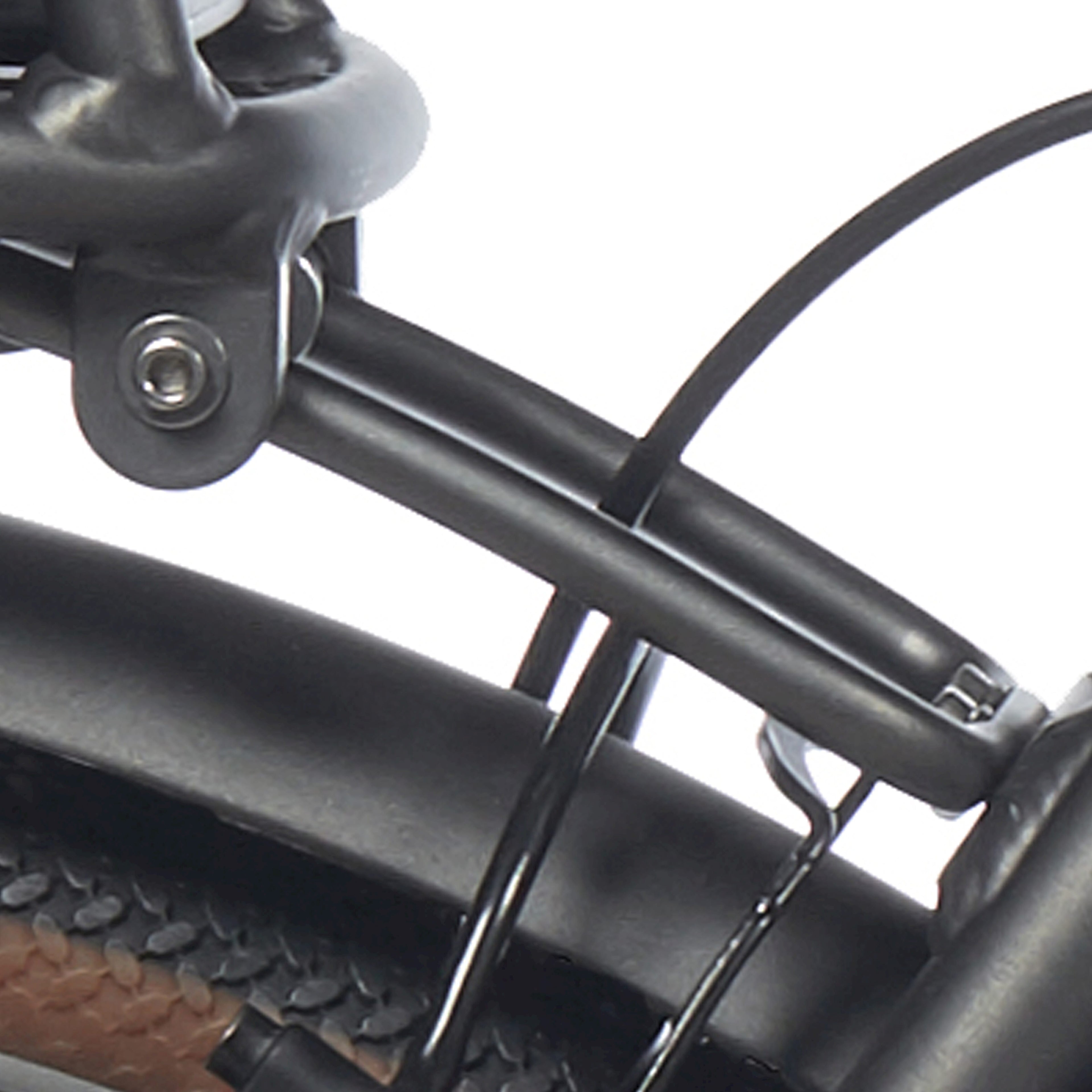 Cortina Gepäckträgerhalterung e-u4 eclips schwarz matt 110 mm