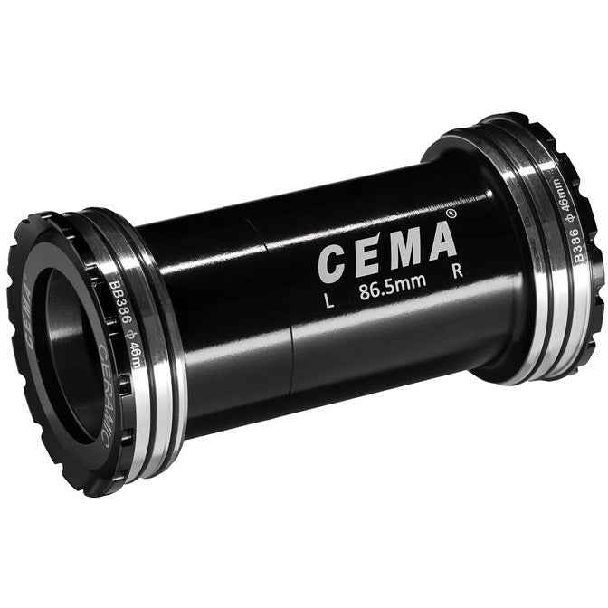 CEMA Innenlager BB386 Praxis M30 SG3, keramikbeschichtet, schwarz