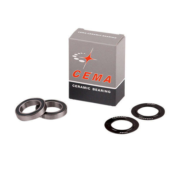 CEMA-Lagersatz für 24-mm-Tretlager, SG3-beschichtete Keramik