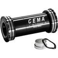 Cema bracketas bb86-bb92 sram gxp sg3 coated keramisch zwart
