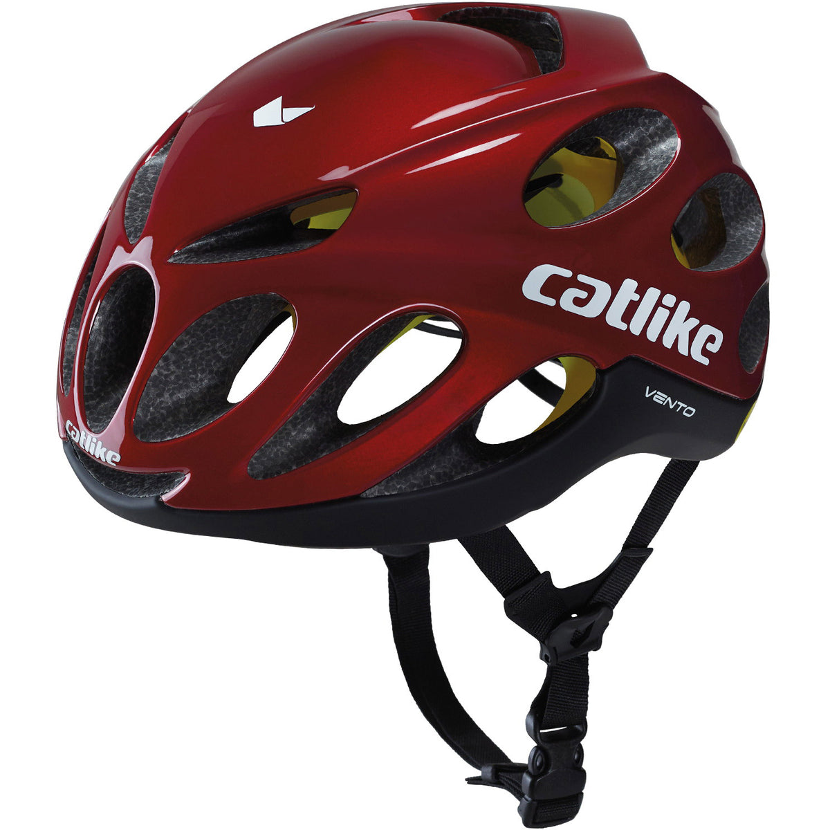 Catlike racehelm vento mips maat m 55-57cm red metallic
