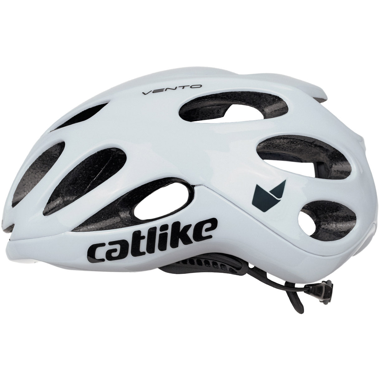 Catlike racehelm vento maat l 58-60cm wit glans