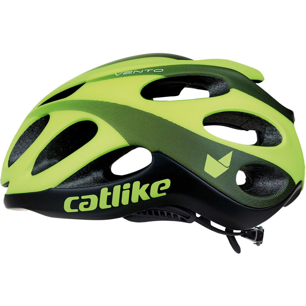 Catlike racehelm vento maat s 52-54cm fluo mat