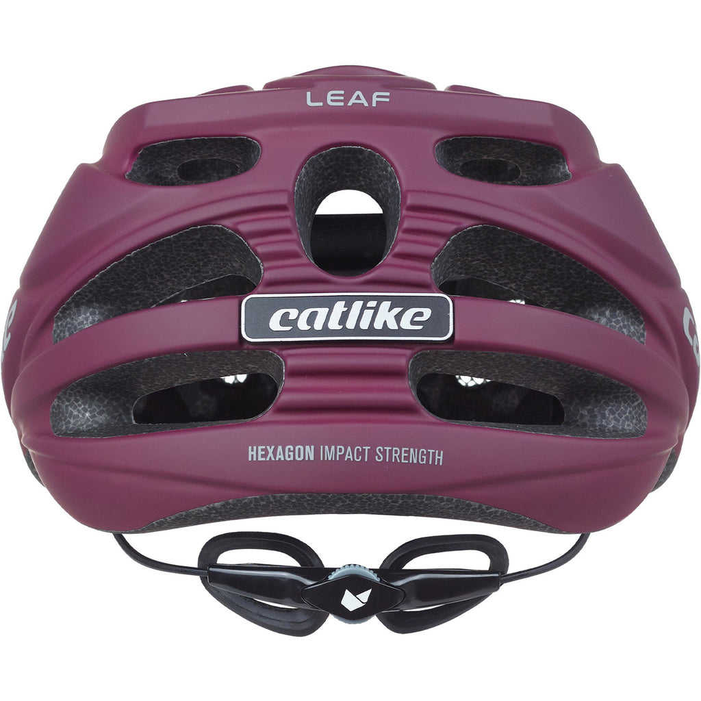 Catlike mtb helm leaf maat m 55-57cm burgundy