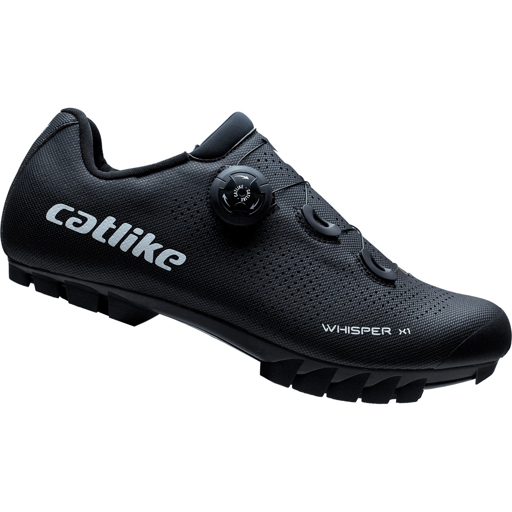 Buzaglo Katze MTB Schuh Flüstern x1 MTB Nylon Größe 47 schwarz