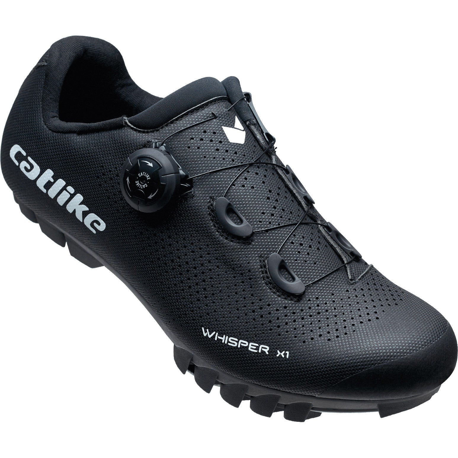 Buzaglo Katze MTB Schuh Flüstern x1 MTB Nylon Größe 47 schwarz