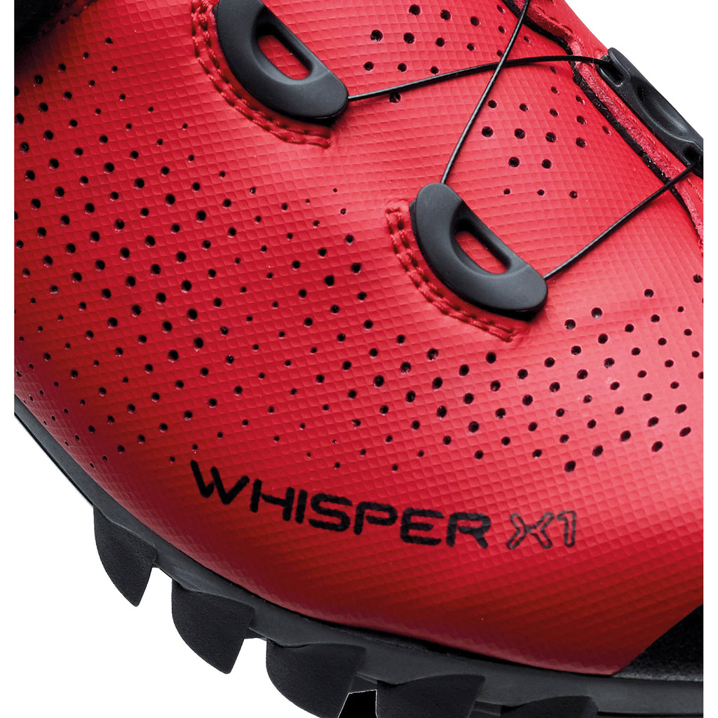 Catlike mtb schoenen whisper x1 mtb nylon maat 46 rood