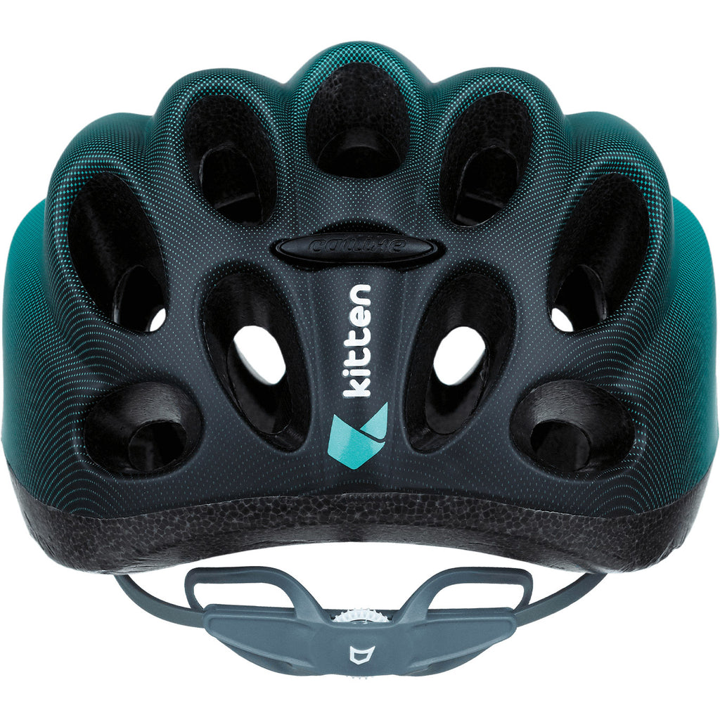 Katzenhafter Kinderhelm Kitten Größe S 52-55cm aquamarin