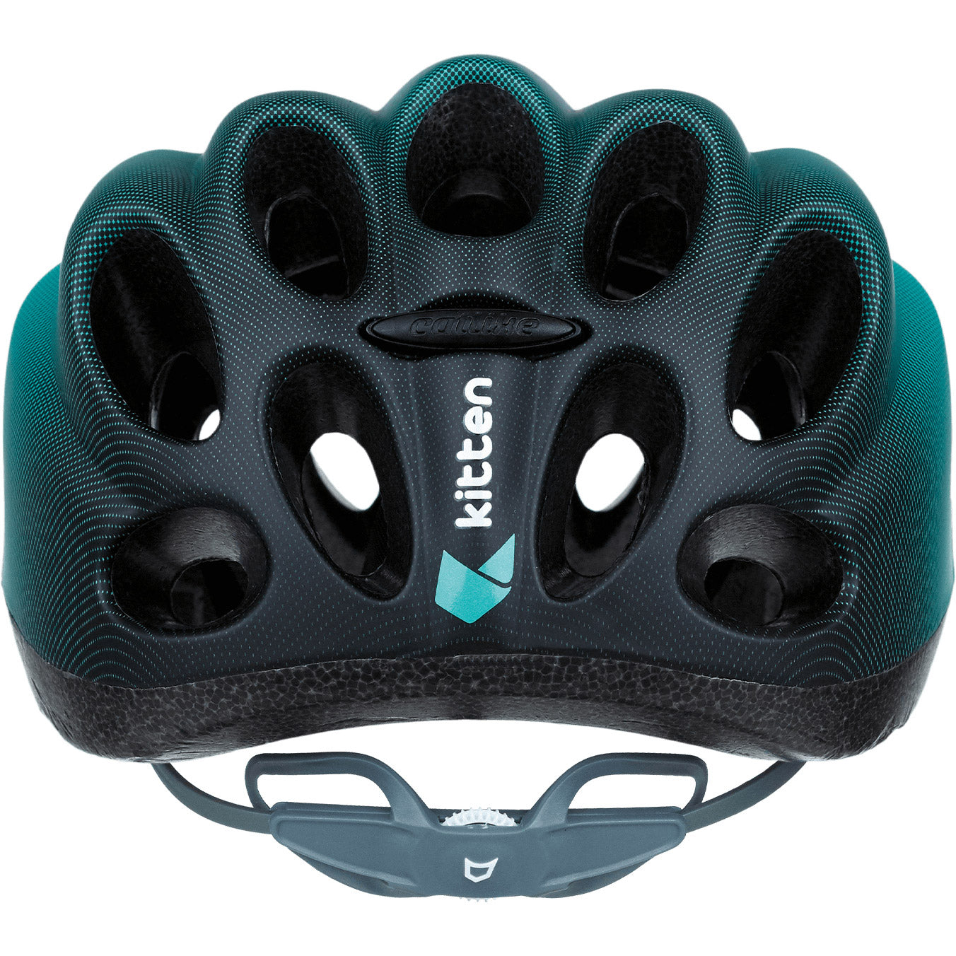 Katzenhafter Kinderhelm Kitten Größe S 52-55cm aquamarin