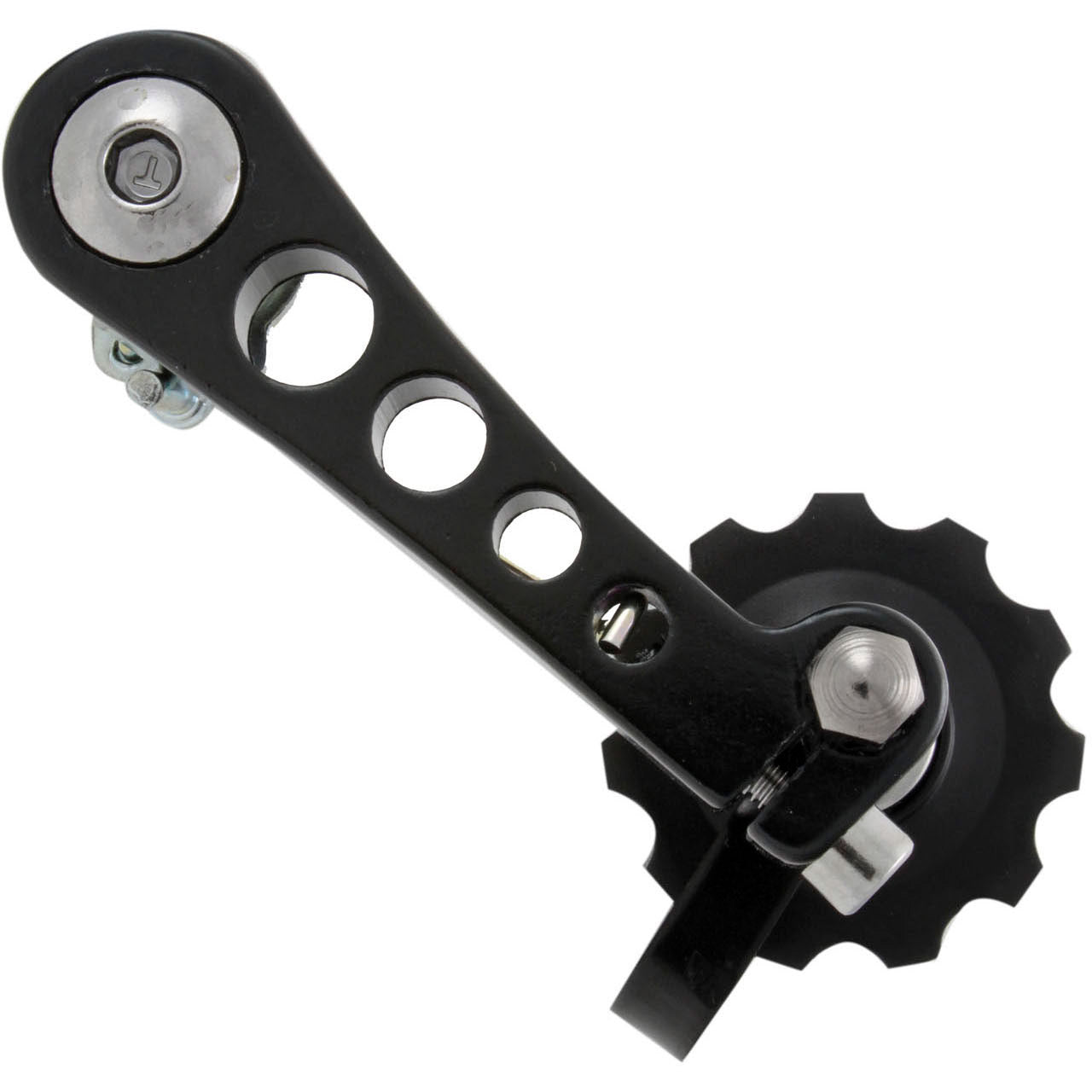 Kettenspanner Alu 68mm schwarz BMX Dirt Singlespeed