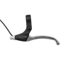 Tektro Bremshebel für E-Bikes, links, mit Kabelstecker, schwarz/silber, OEM