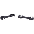 Elvedes kabelclips 4-5mm pvc zwart (100x) elv2010020