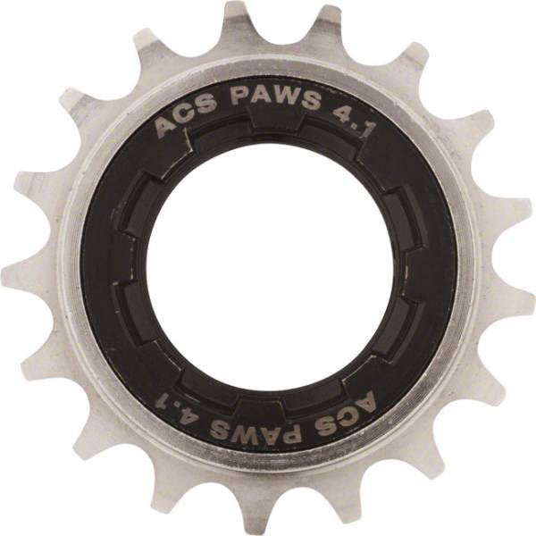 BMX-Freilauf 17 Zähne 3 32 ACS Paws 4.1 BSA Nickel schwarz