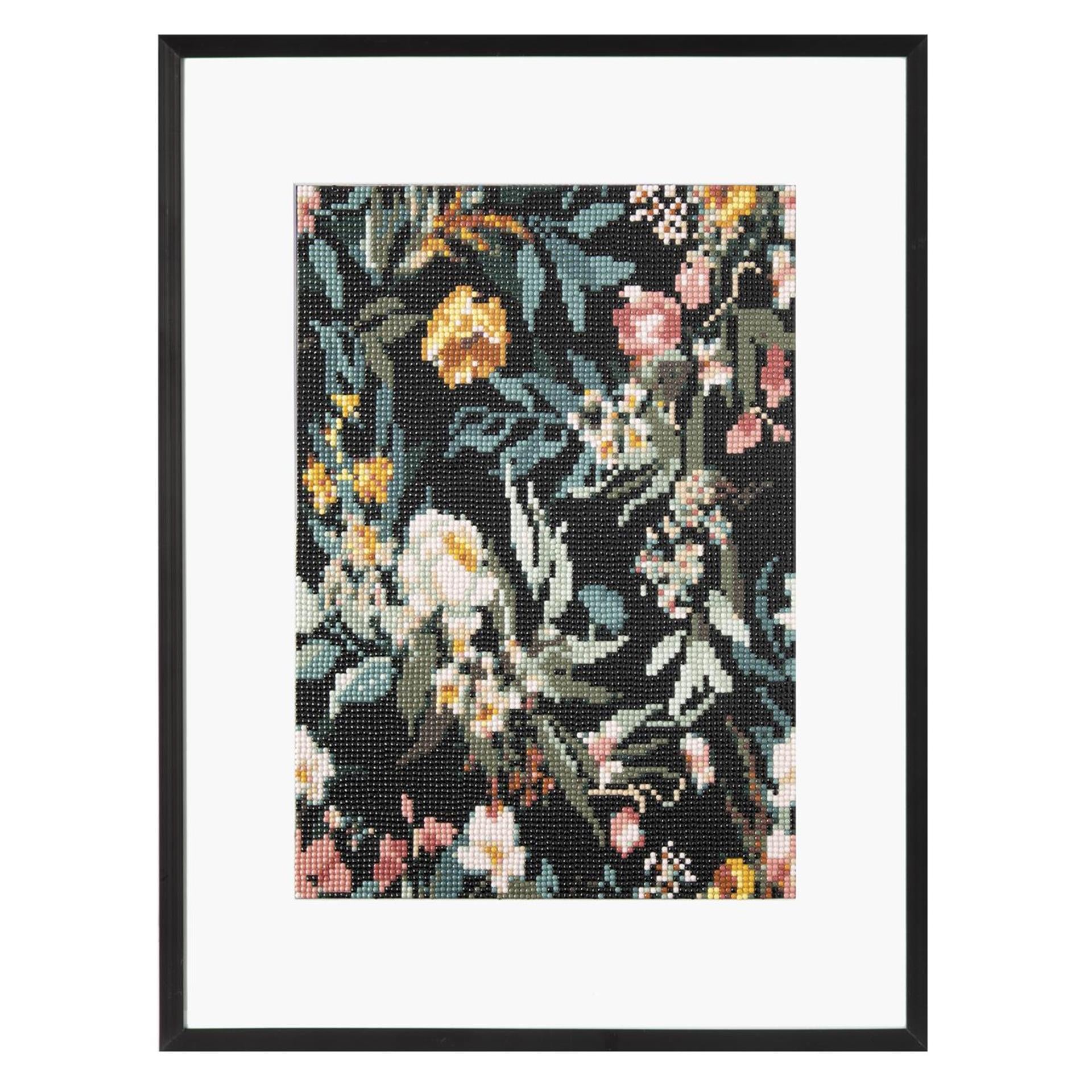 Craft id diamond painting flowers 30x40