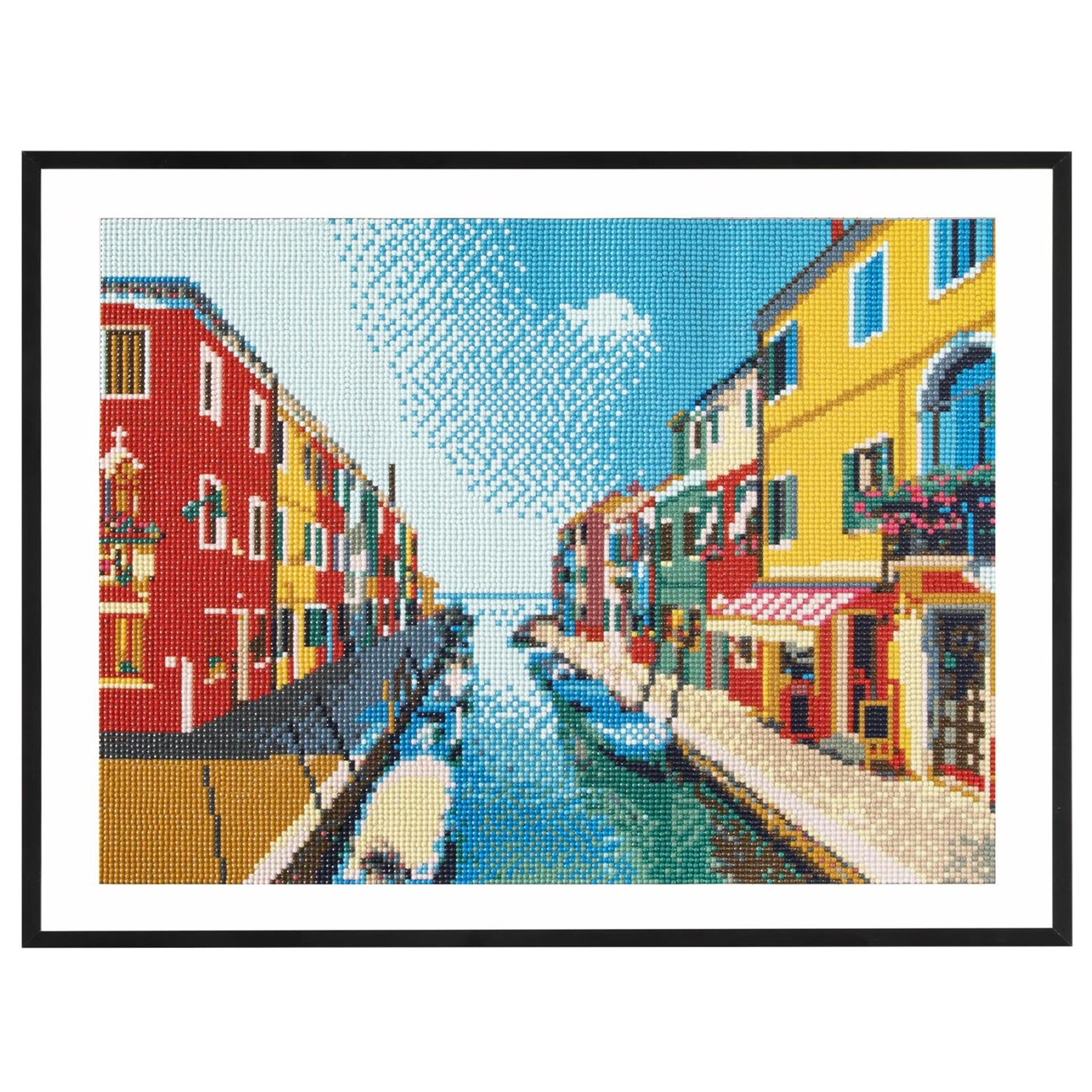 Moxy diamond painting, 40x50cm, canal