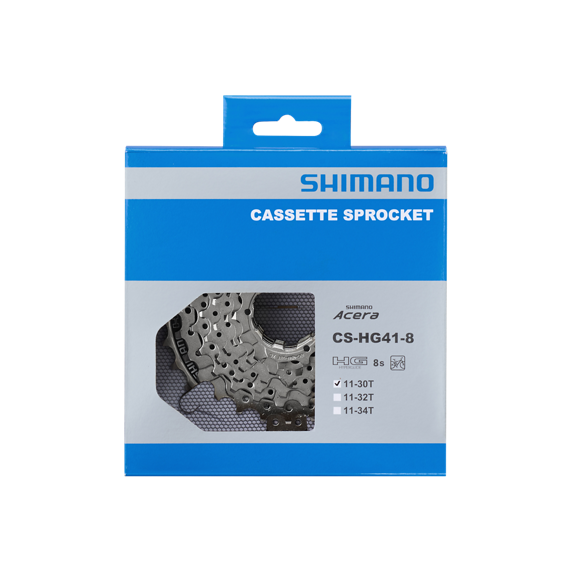Shimano Acera CS-HG41 8-Gang-Kassette 11-30T - silber