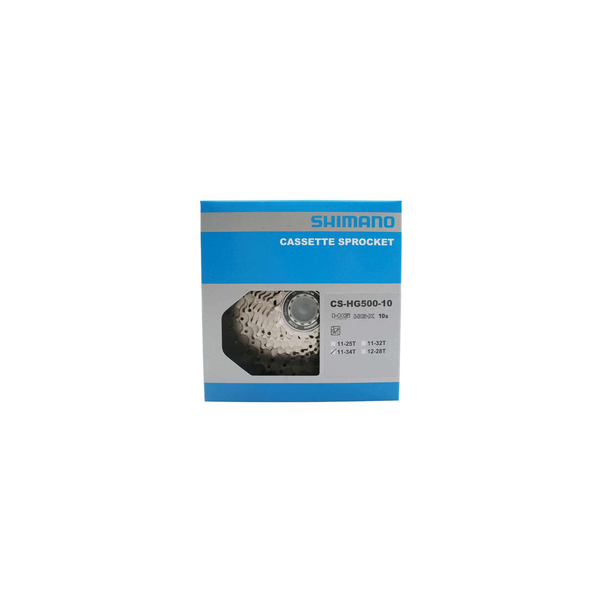 Shimano cassette CS-HG500 10-speed 11-34T
