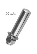 Algi Box-Kurbelzapfen 9 x 43 mm (20 Stück)