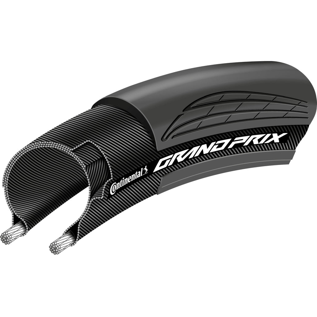 CONTINENTAL Außenreifen Grand Prix 700 x 28c schwarz Trans Fold
