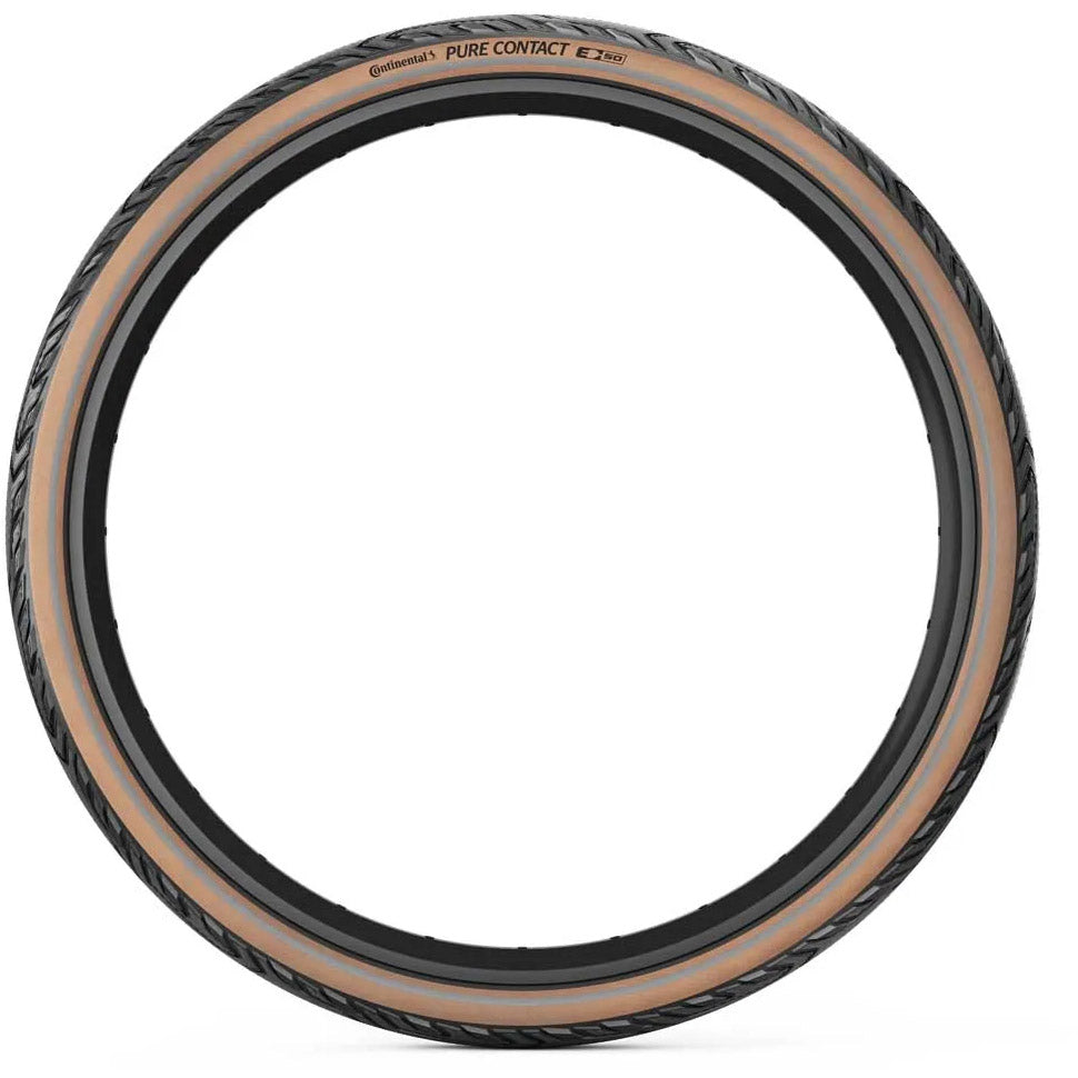 Continental vouwband pure contact 60-584 zwart bruin