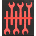 Cycplus cyclus foam 6 gefreesd excl. gereedschap maat m rood