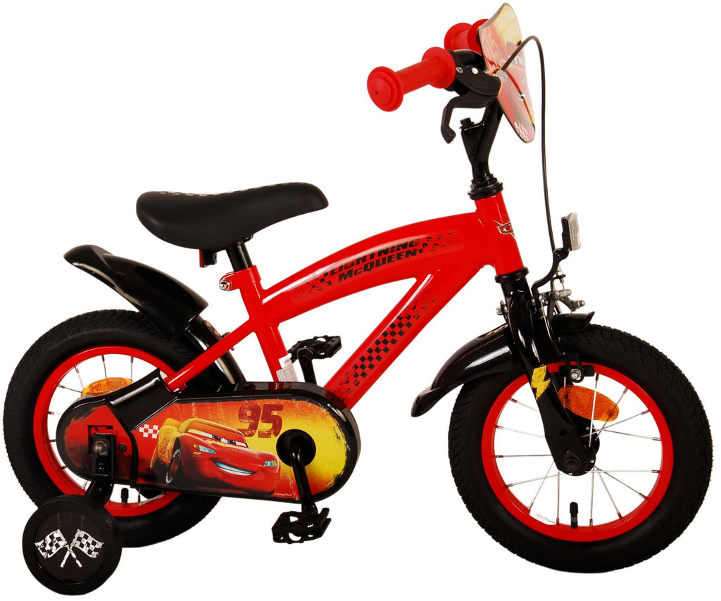 Disney Cars Kinderfahrrad - Jungen - 12 Zoll - rot
