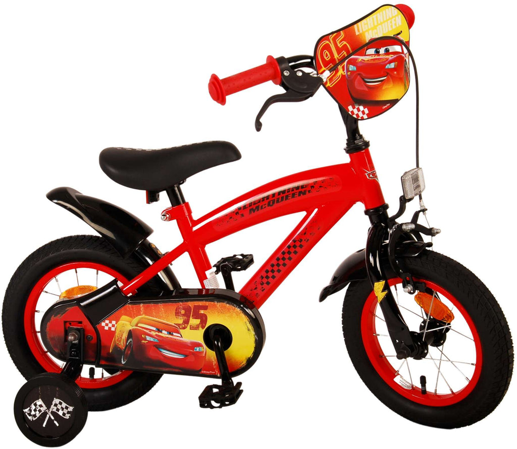 Disney Cars Kinderfahrrad - Jungen - 12 Zoll - rot