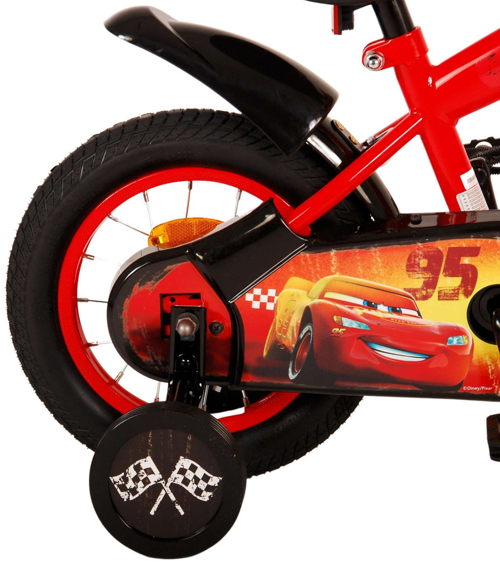 Disney Cars Kinderfahrrad - Jungen - 12 Zoll - rot