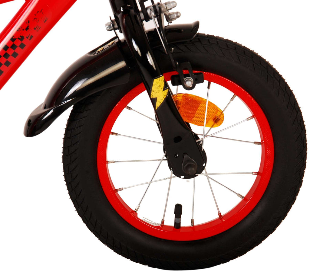 Disney Cars Kinderfahrrad - Jungen - 12 Zoll - rot