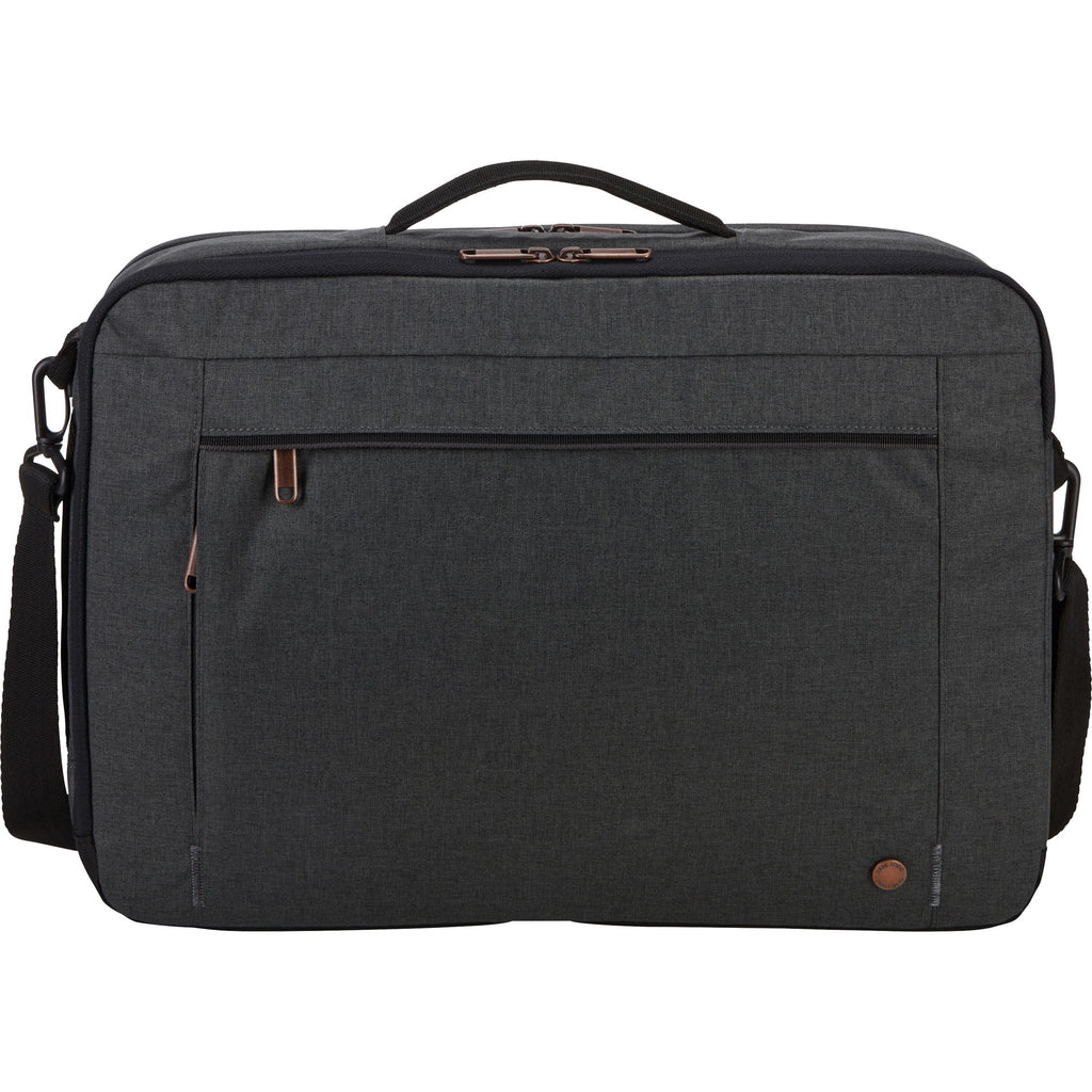 Case logic era 15.6 hybrid briefcase eracv-116-obsidian laptoptas (donkergrijs)