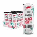 Celsius peach vibe blik (12x 250ml)