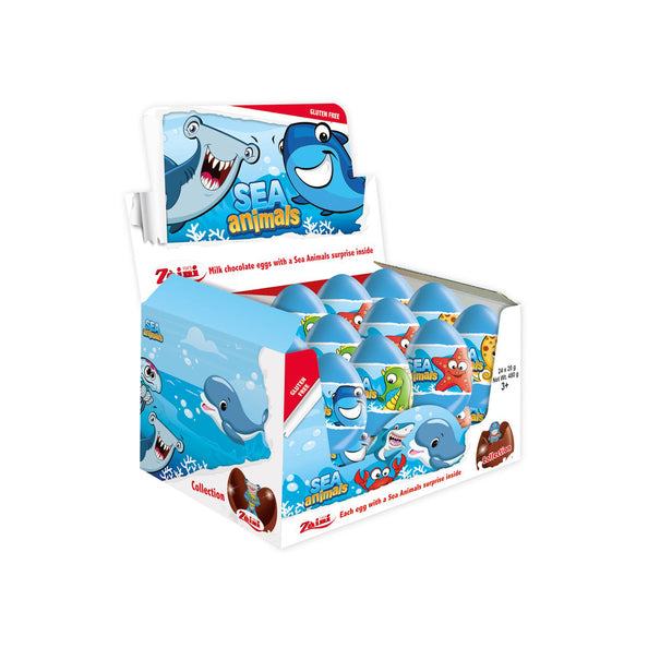 Zaini chocolade ei sea animals (24x20gr)