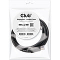 Club 3d displayport 1.4 - displayport 1.4 male-male kabel (zwart, 2 meter)