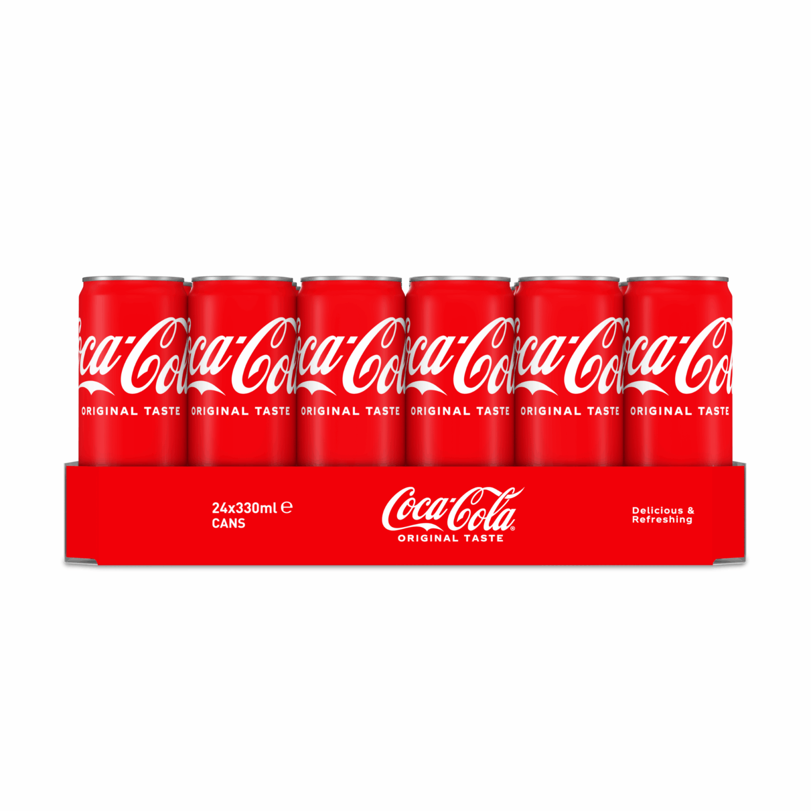Coca-cola regular blik (24x 33cl) + fanta regular (24x 33cl)