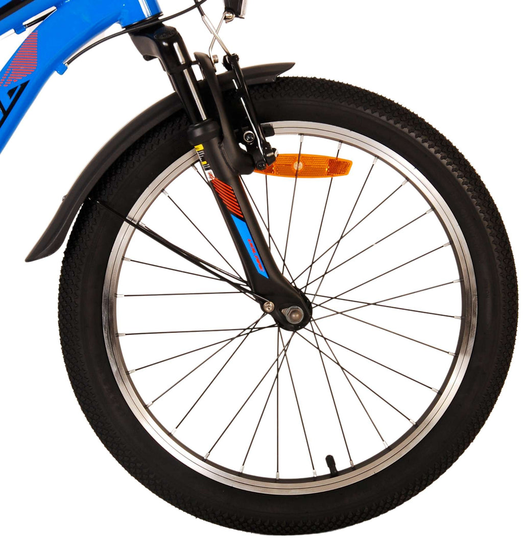 Volare Cross Kinderfiets - Jongens - 20 inch - Blauw - 6 versnellingen