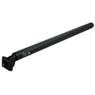 Dahon Sattelstütze 33,9 mm mit Pumpe, schwarz