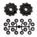 derailleurwieltjes 11 tanden 7-11V zwart 2 stuks
