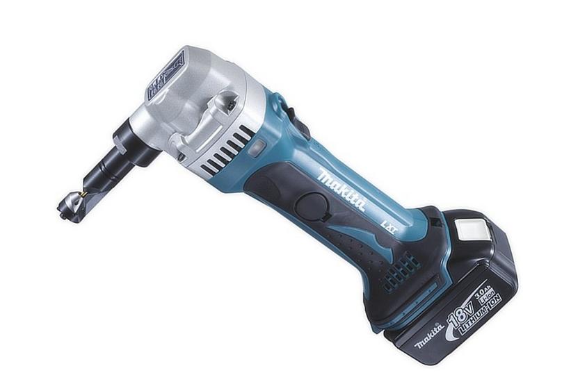 Makita cutters voor plaatwerk 18v djn161rfj 2x3,0ah springen 1,6mm