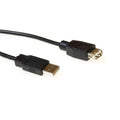 Act USB 2.0 Verlängerungskabel, USB-A-Stecker, Schwarz, 0,5 m