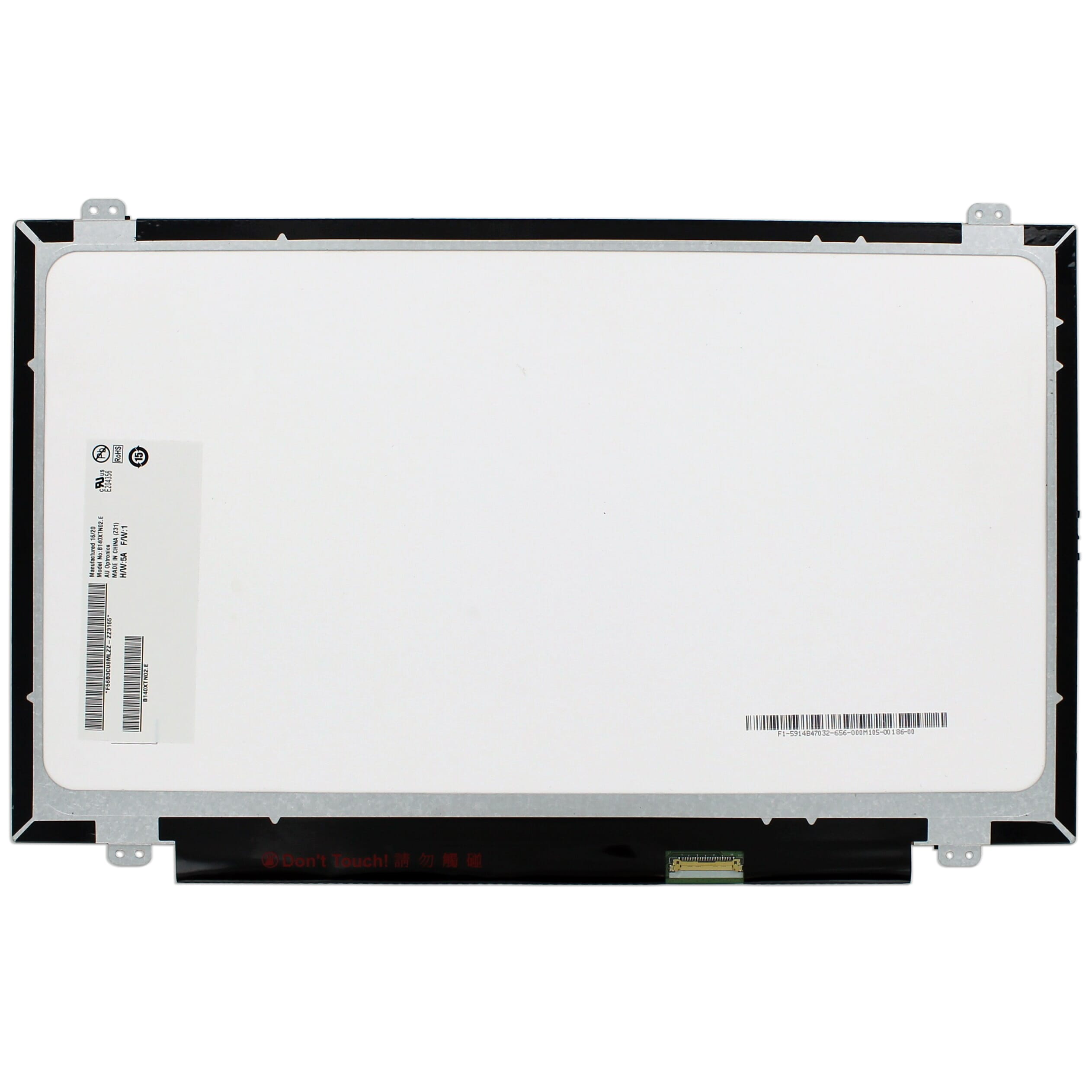OEM 14,0-Zoll-LCD-Bildschirm 1366x768 MAT 30PIN EDP