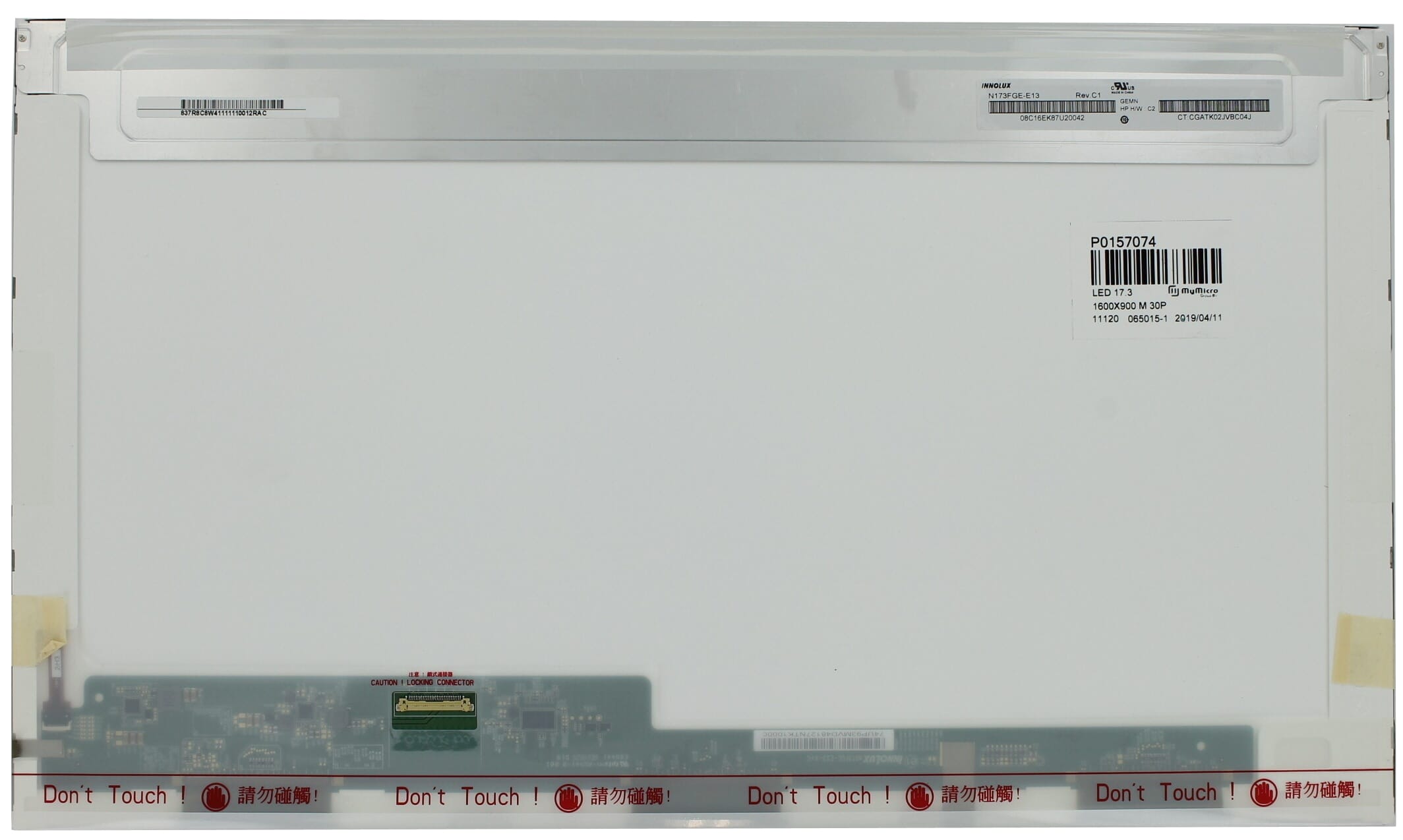 OEM 17,3-Zoll-LCD-Bildschirm 1600x900 MAT 30pin EDP