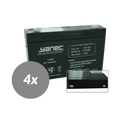 Yanec ups batterij vervangingsset rbc34 (excl. kabels)