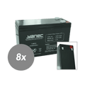 Yanec ups batterij vervangingsset rbc27 (excl. kabels)