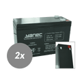 Yanec ups batterij vervangingsset rbc162 (excl. kabels)