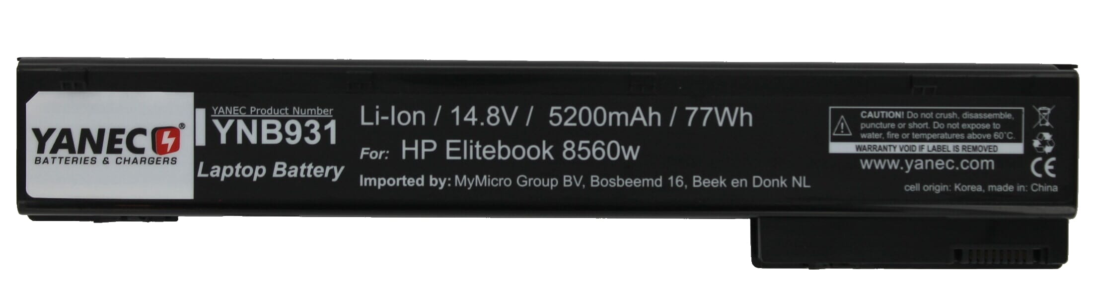 Yanec Laptop - Akku 5200 mAh