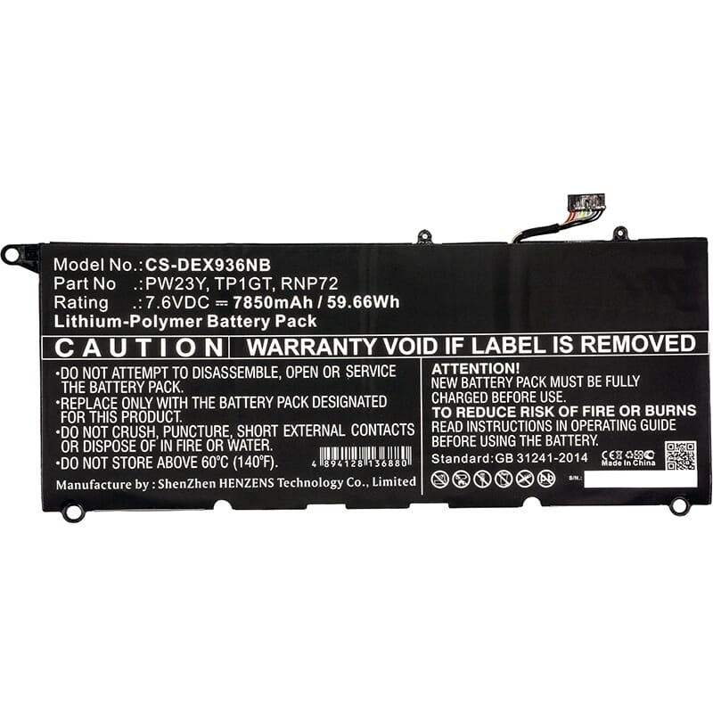 Laptop accu 5400 mah