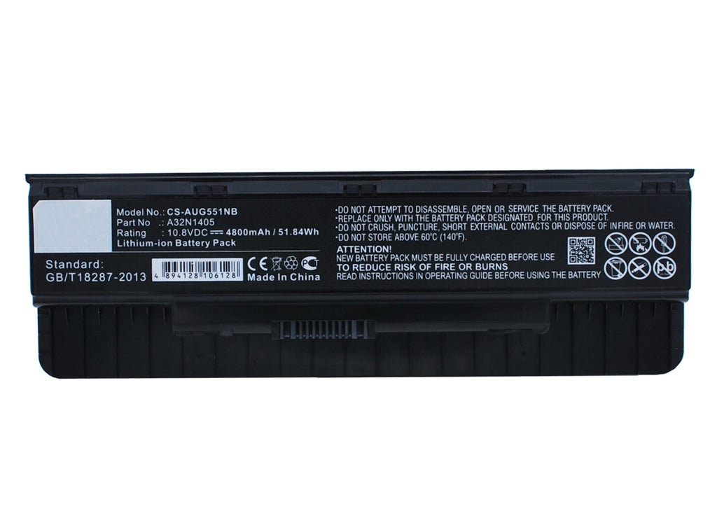 Laptop accu 10.8v 52wh 4800mah